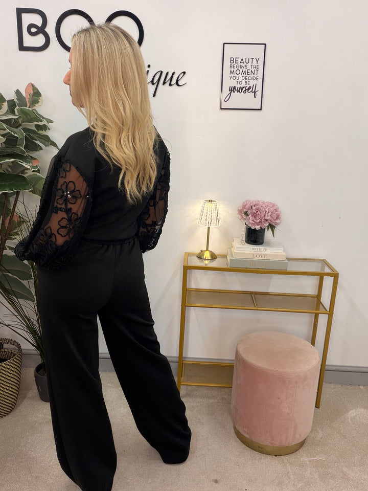 The JET scuba wide leg trouser Co ord set - 4 colours