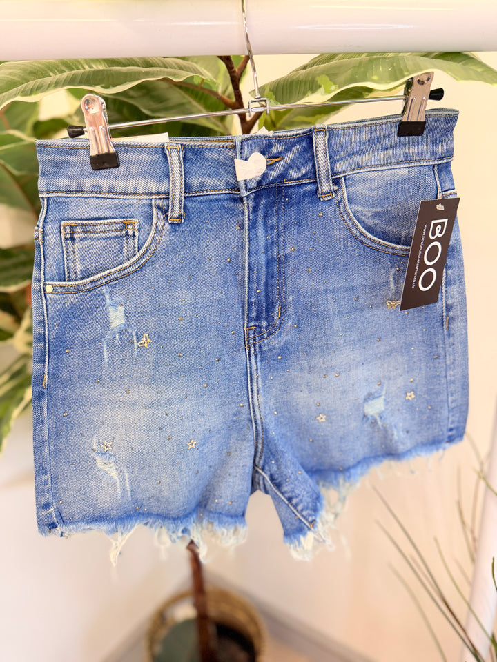 The MEGAN denim shorts - sizes 6 to 14