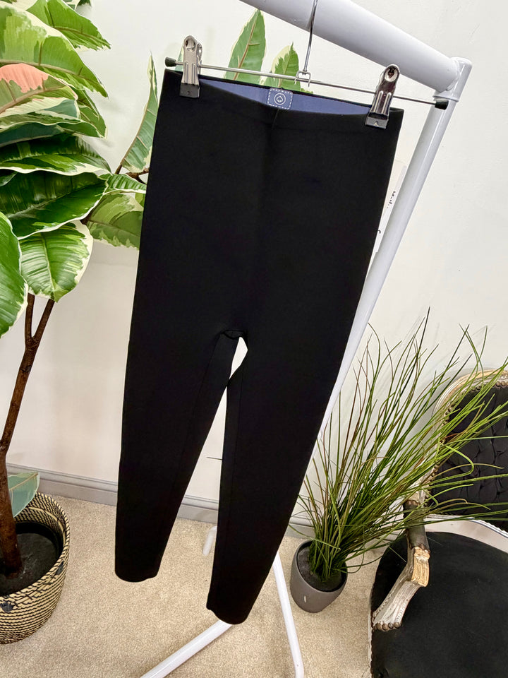LADIES BLACK THERMAL LEGGINGS