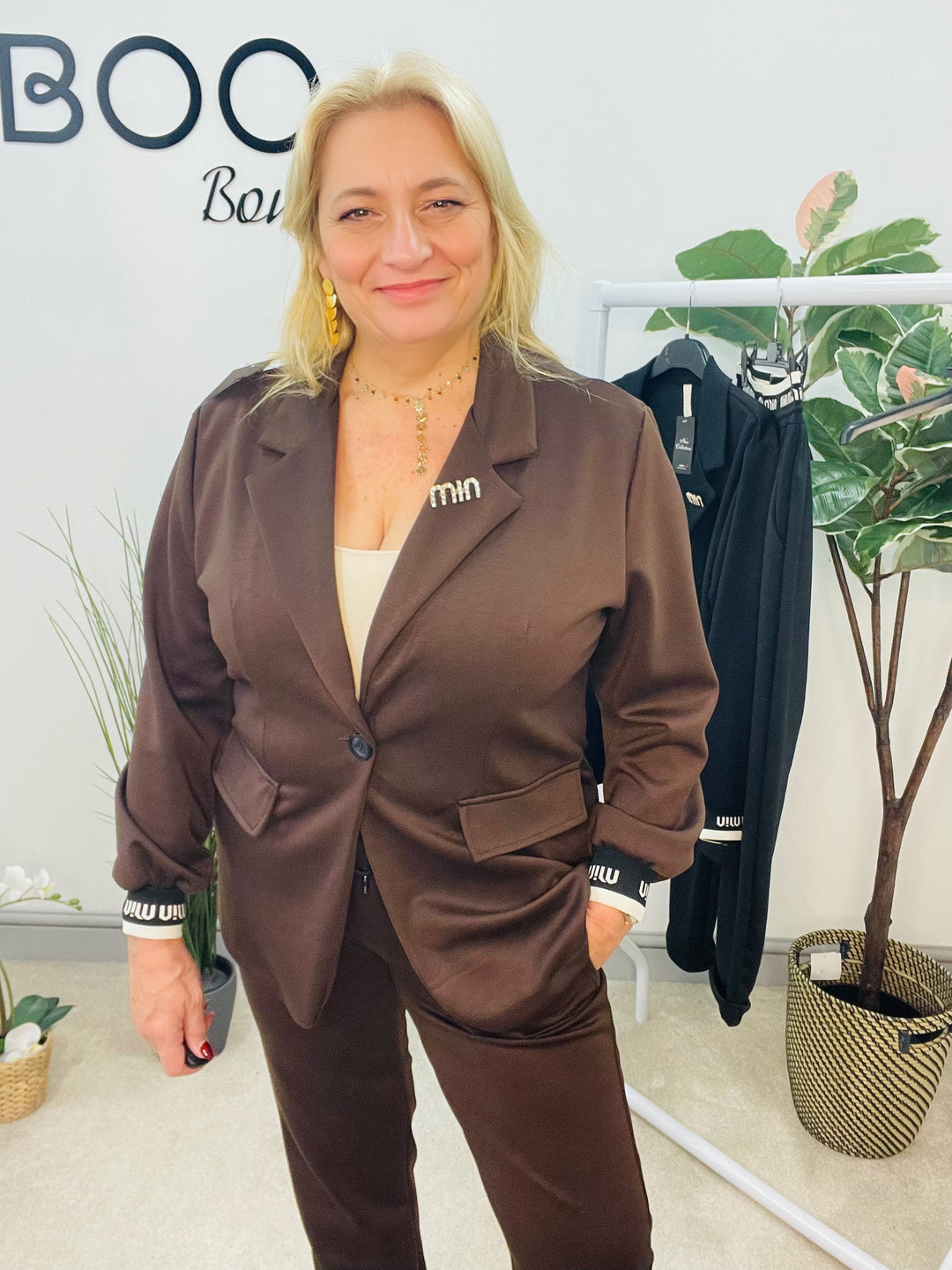 The PAULA trouser suit - 2 colours