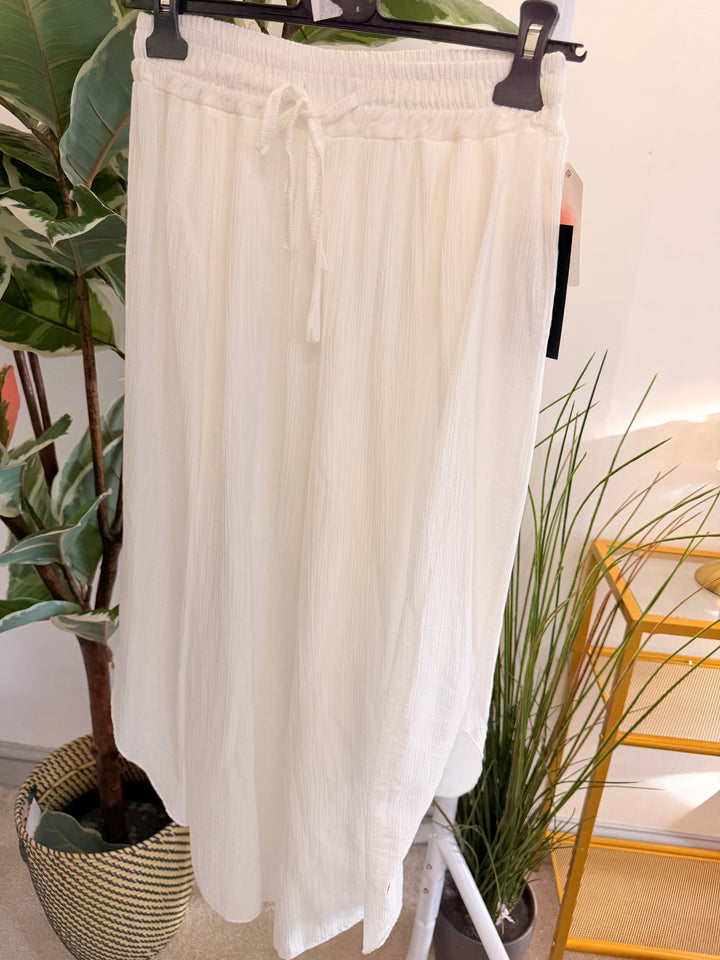 Ladies Loose Fit Harem Trousers - Black, Khaki, White, Brown, Navy & Mocha