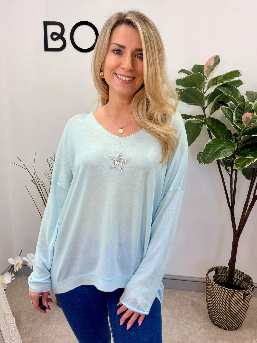 LADIES FASHION FINE KNIT TOP - WHITE, YELLOW, MINT, PINK, LIME