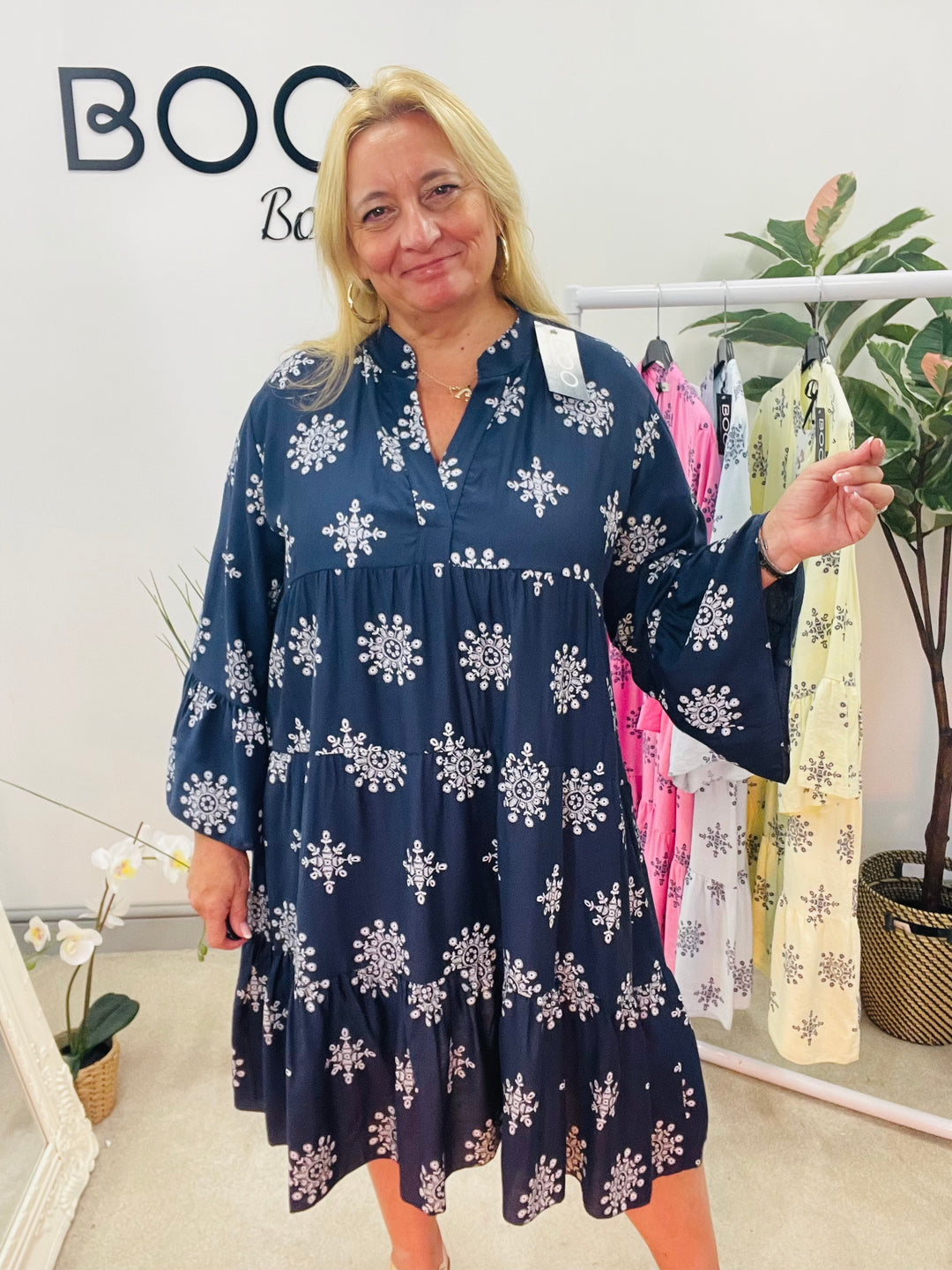 The AMARETTO smock dress - 4 colours