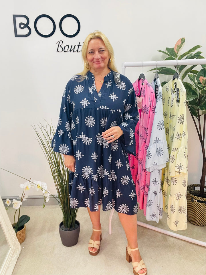 The AMARETTO smock dress - 4 colours