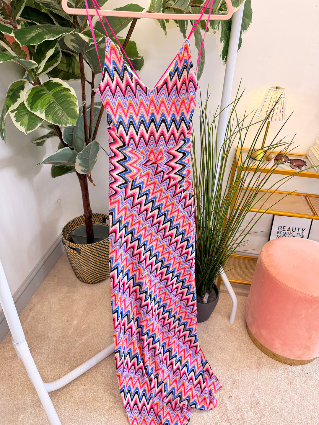The AMBER lilac dress