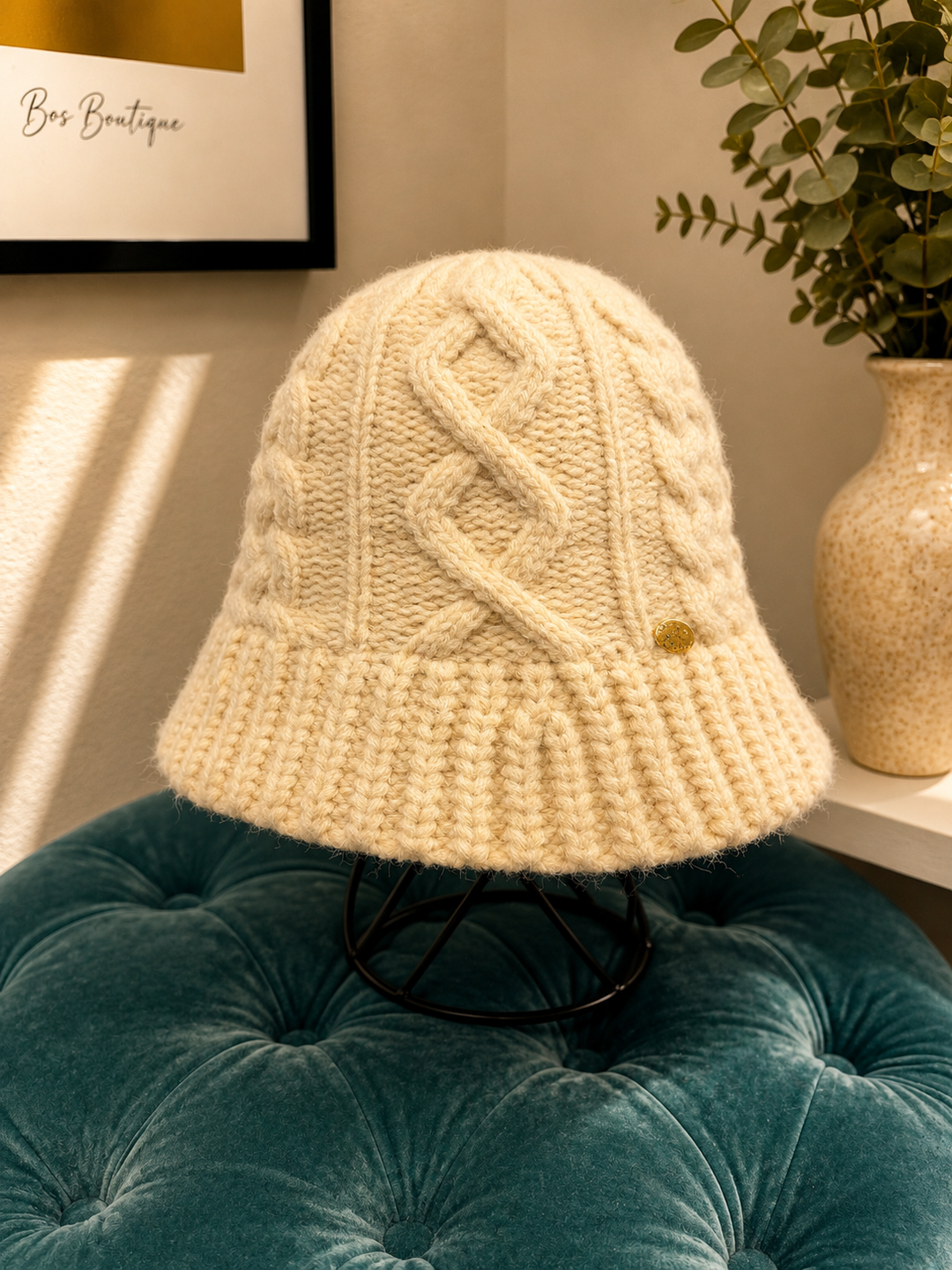 Knitted Bucket Hat - 4 colours