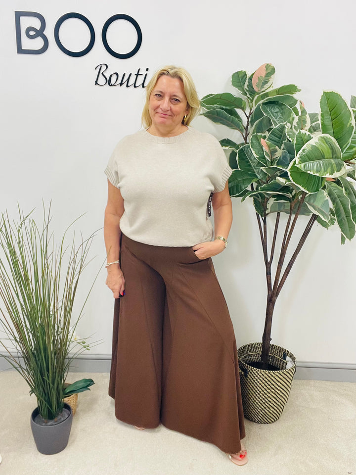 The CARLY wide leg trousers - 5 colours