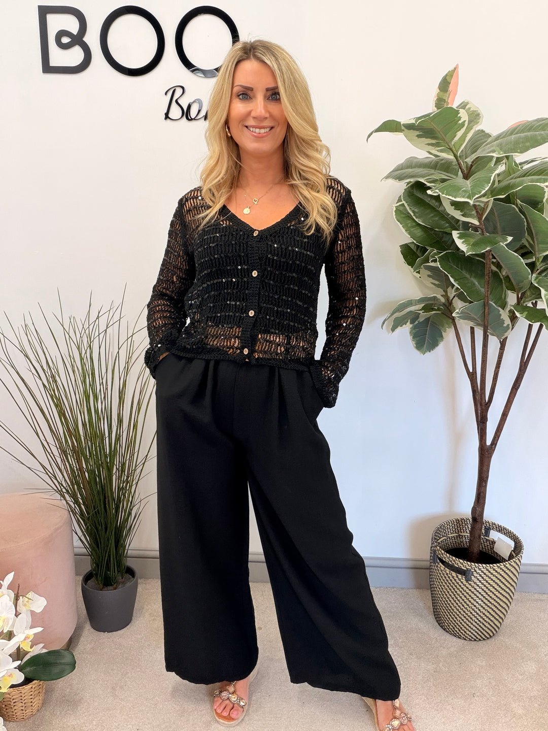 The LUCIE sparkly cardigan - 2 colours
