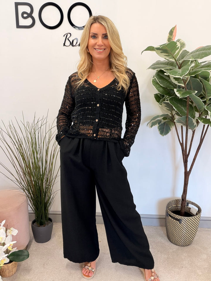The LUCIE sparkly cardigan - 2 colours