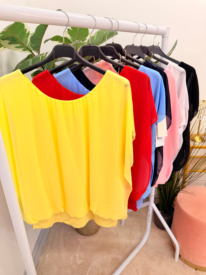 The BILLIE top - 7 colours
