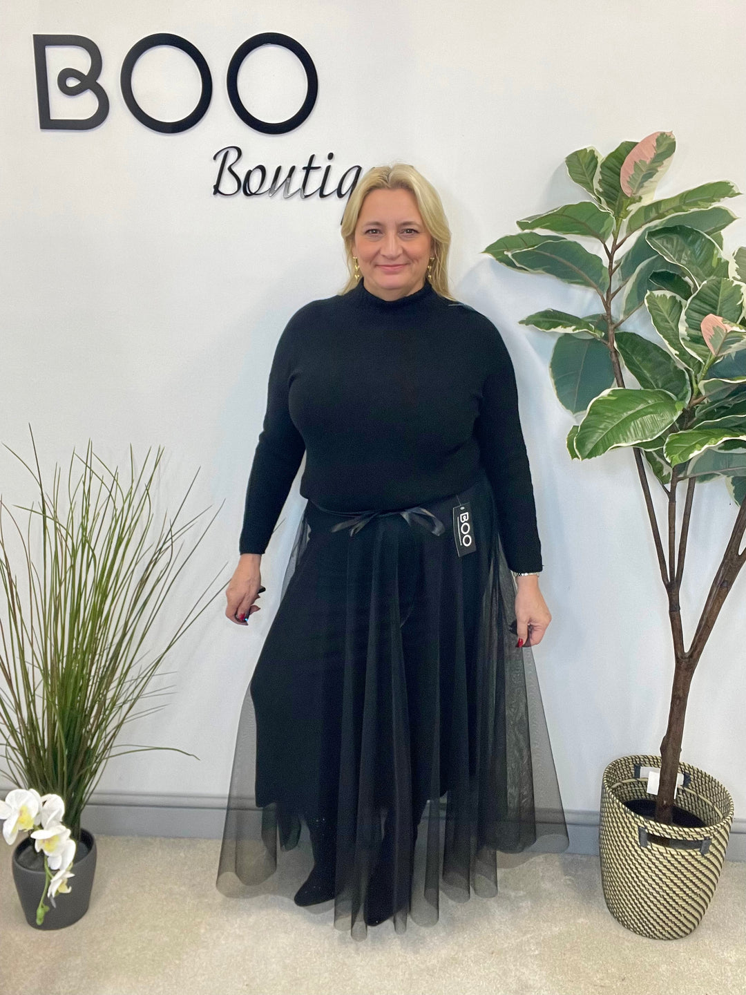 LADIES TURTLE NECK SOFT KNIT JUMPER - BROWN, BLACK, BERRY & WHITE