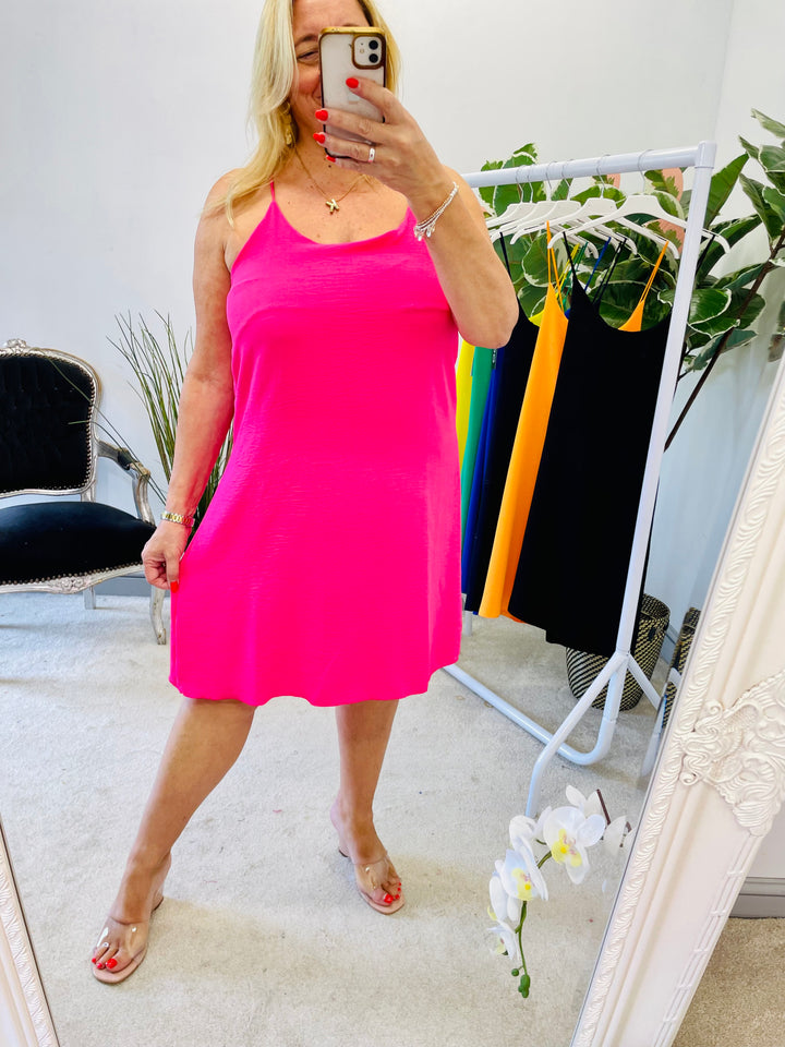 LADIES CASUAL BEACH SUMMER CAMI HOLIDAY DRESS