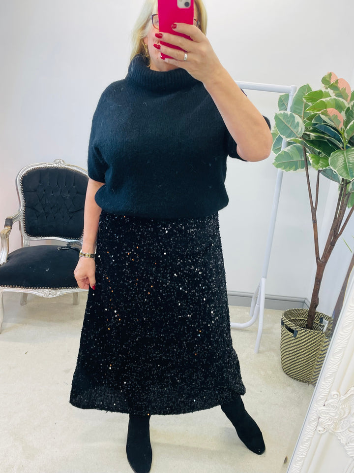 The SUE sequin maxi skirt - 2 colours