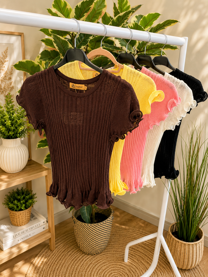 The JILL top - 5 colours