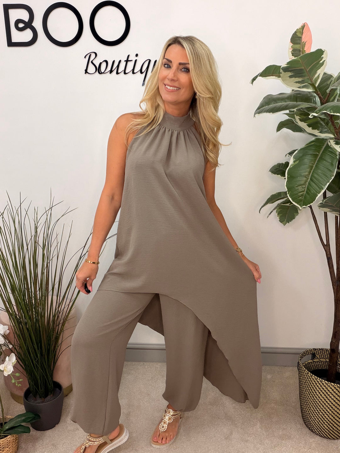The MARSHA trouser Co ord - one orange only
