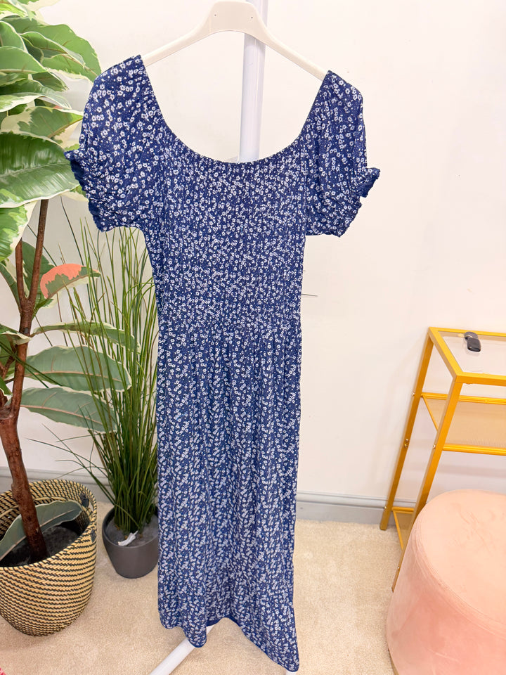 Ladies Fashion Summer Maxi Dress - Wine, Turquoise, Navy, Pink, Blue