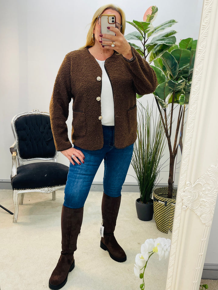 The NICOLA brown boots
