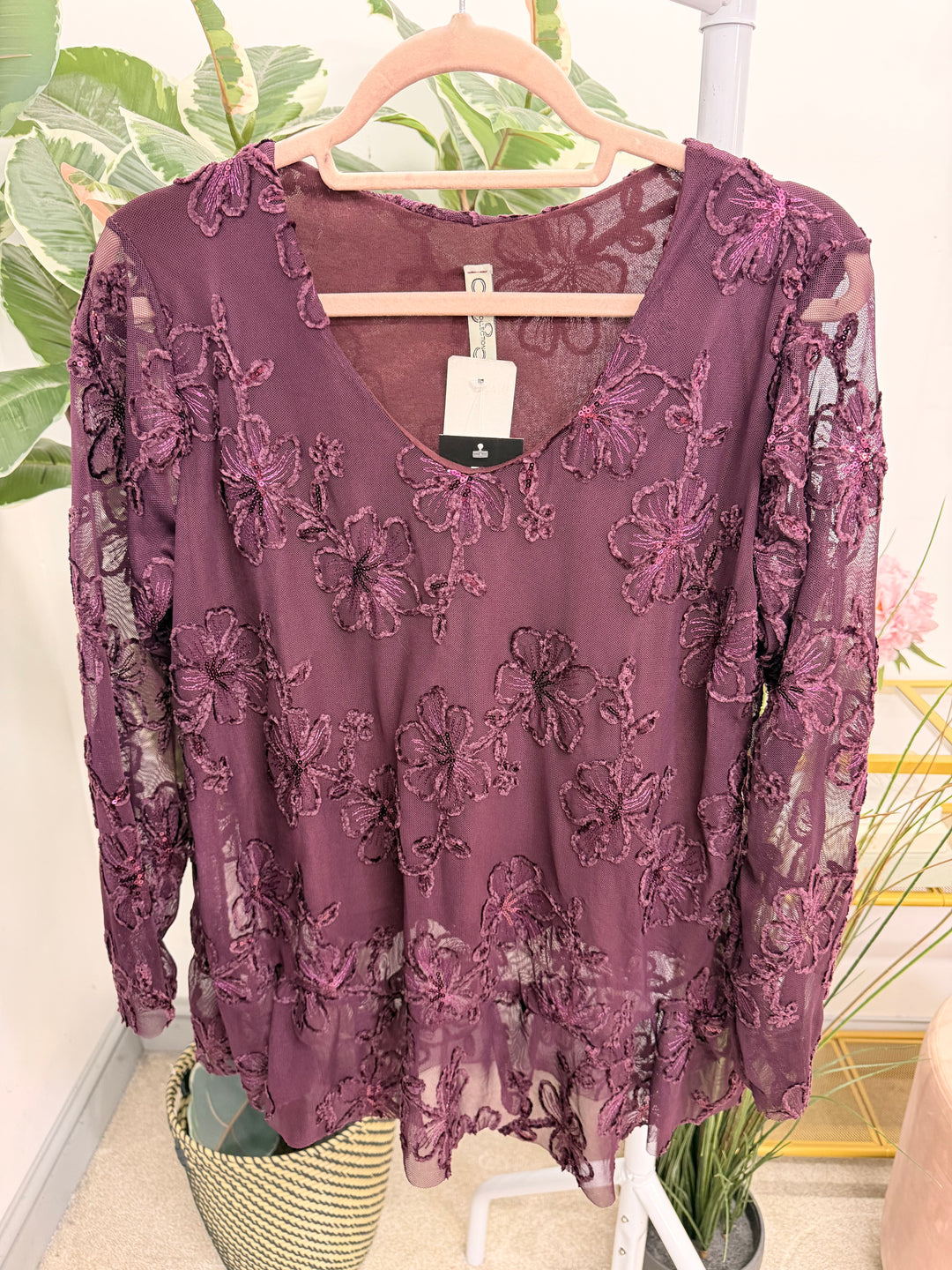 The DANNI sparkly sequin party top - 4 colours