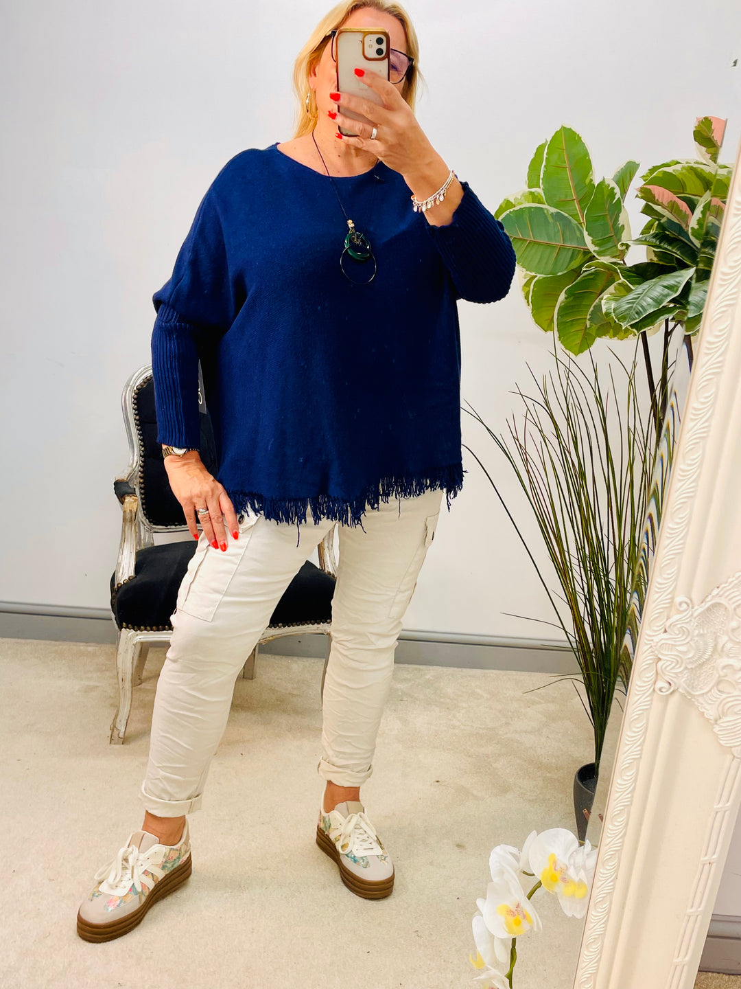 LADIES SOFT KNIT LOOSE FIT JUMPER - 11 COLOURS