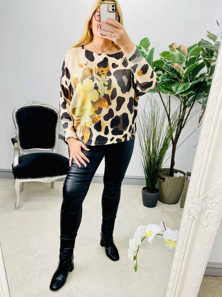 The HALLE black shiny skinny jeans - size 6 and 10 only