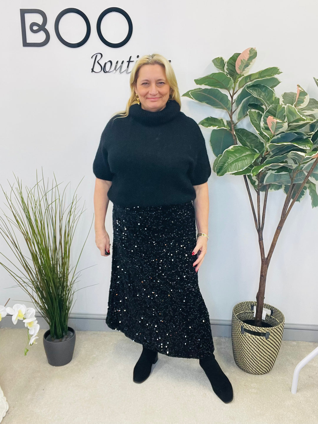 The SUE sequin maxi skirt - 2 colours