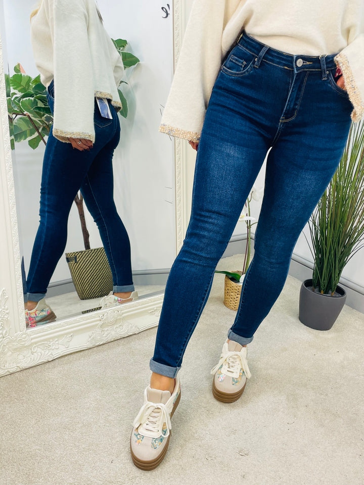 The TONI blue skinny jeans - sizes 6 to 14
