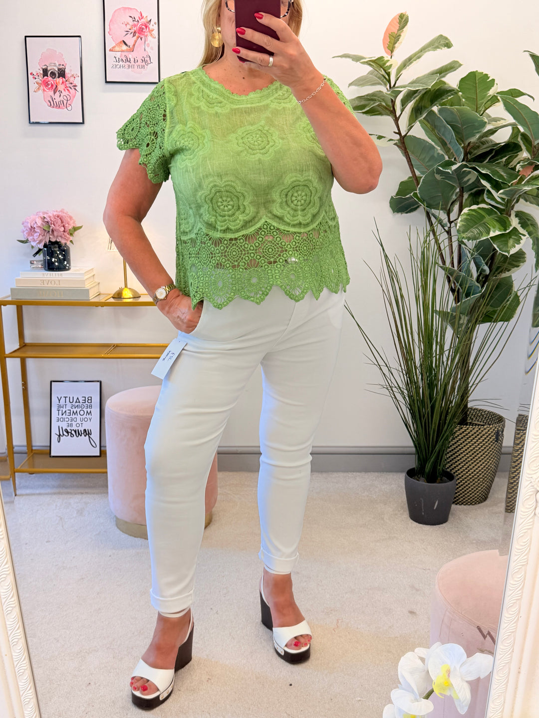 The MANDY top - 4 colours