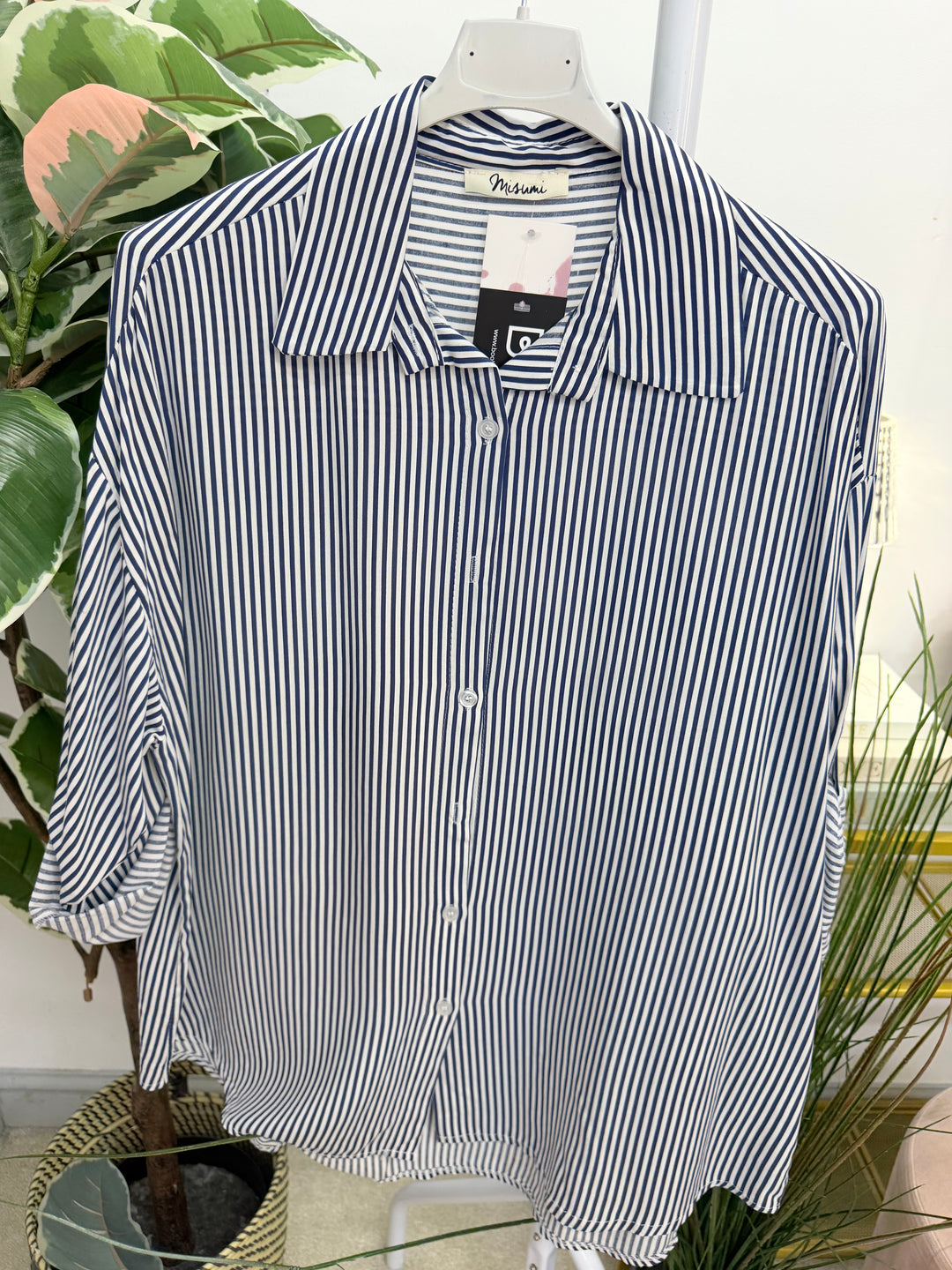 The PEACHES pinstripe shirt - 3 colours