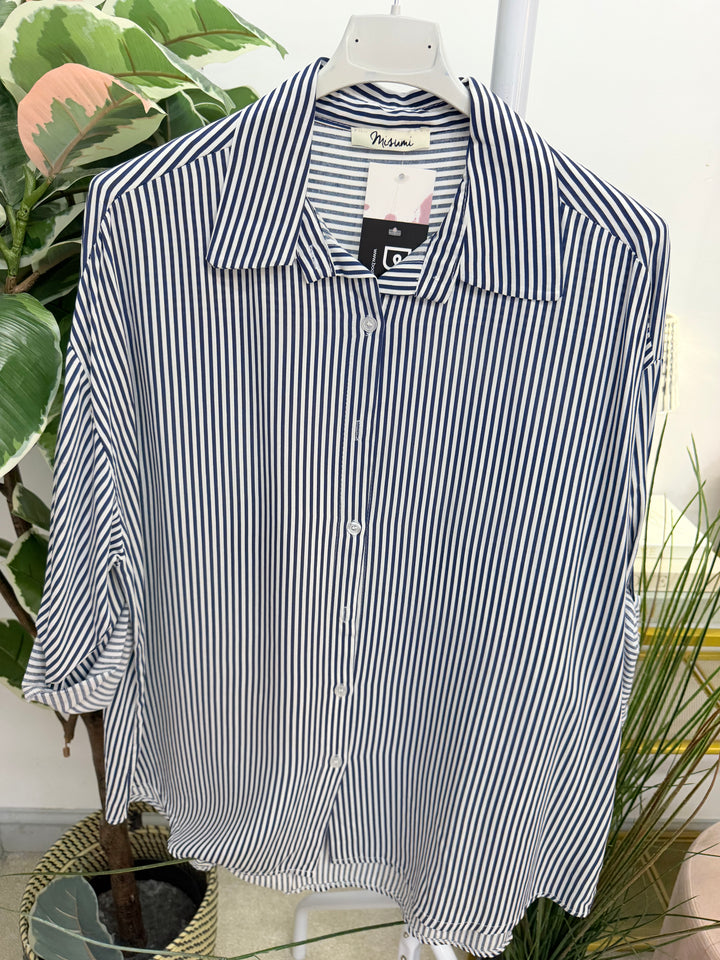 The PEACHES pinstripe shirt - 3 colours