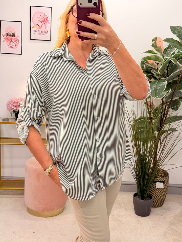 The PEACHES pinstripe shirt - 3 colours