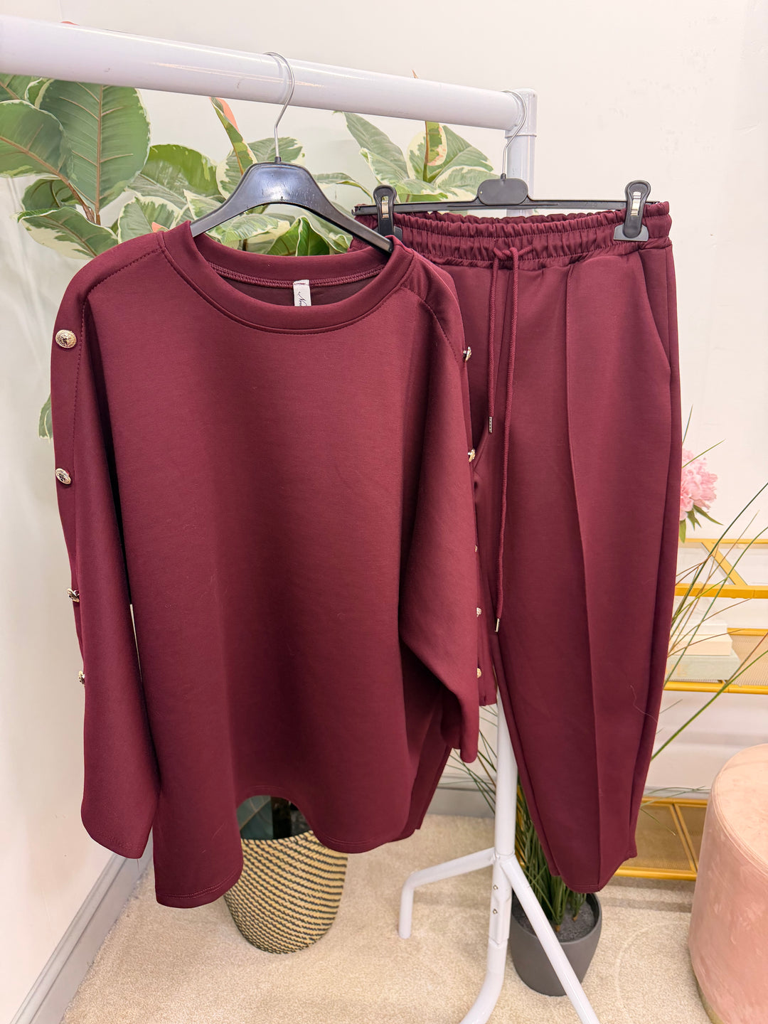 The LOTTIE scuba trouser Co ord suit - 4 colours