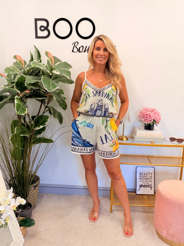 The EDNA shorts Co ord