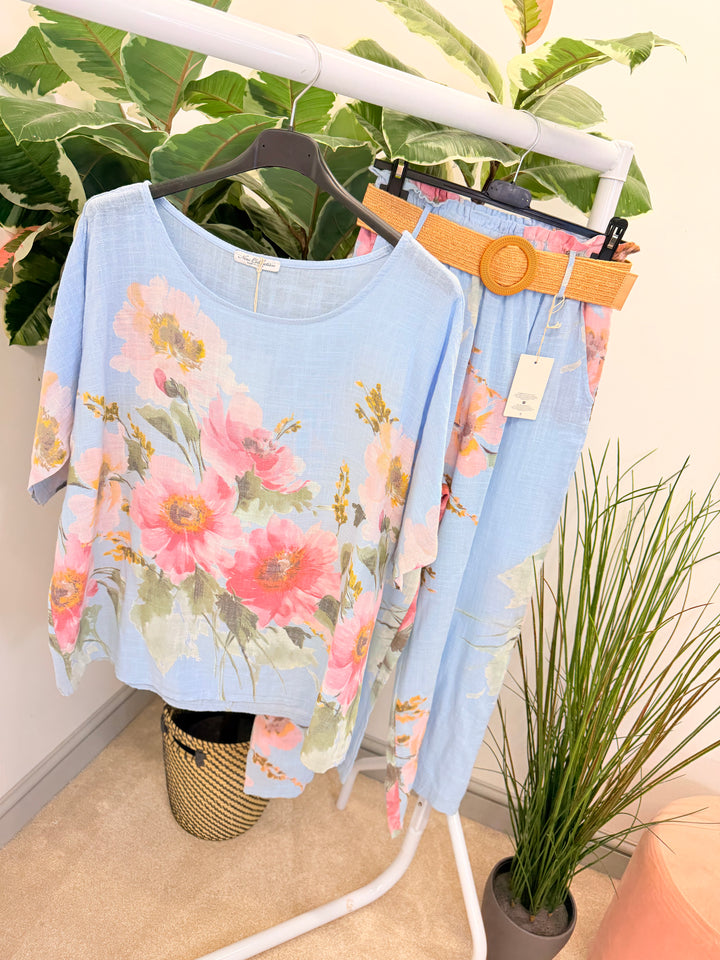 The MARIE floral trousers - 3 colours