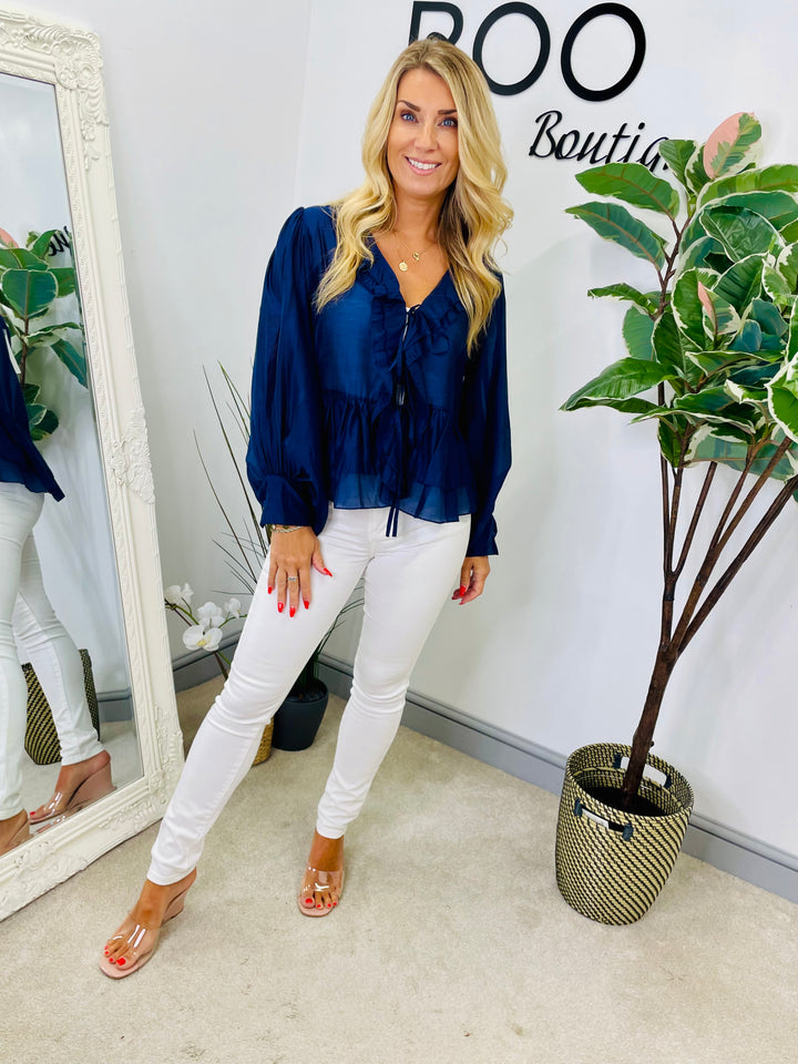 The NORA blouse - 2 colours
