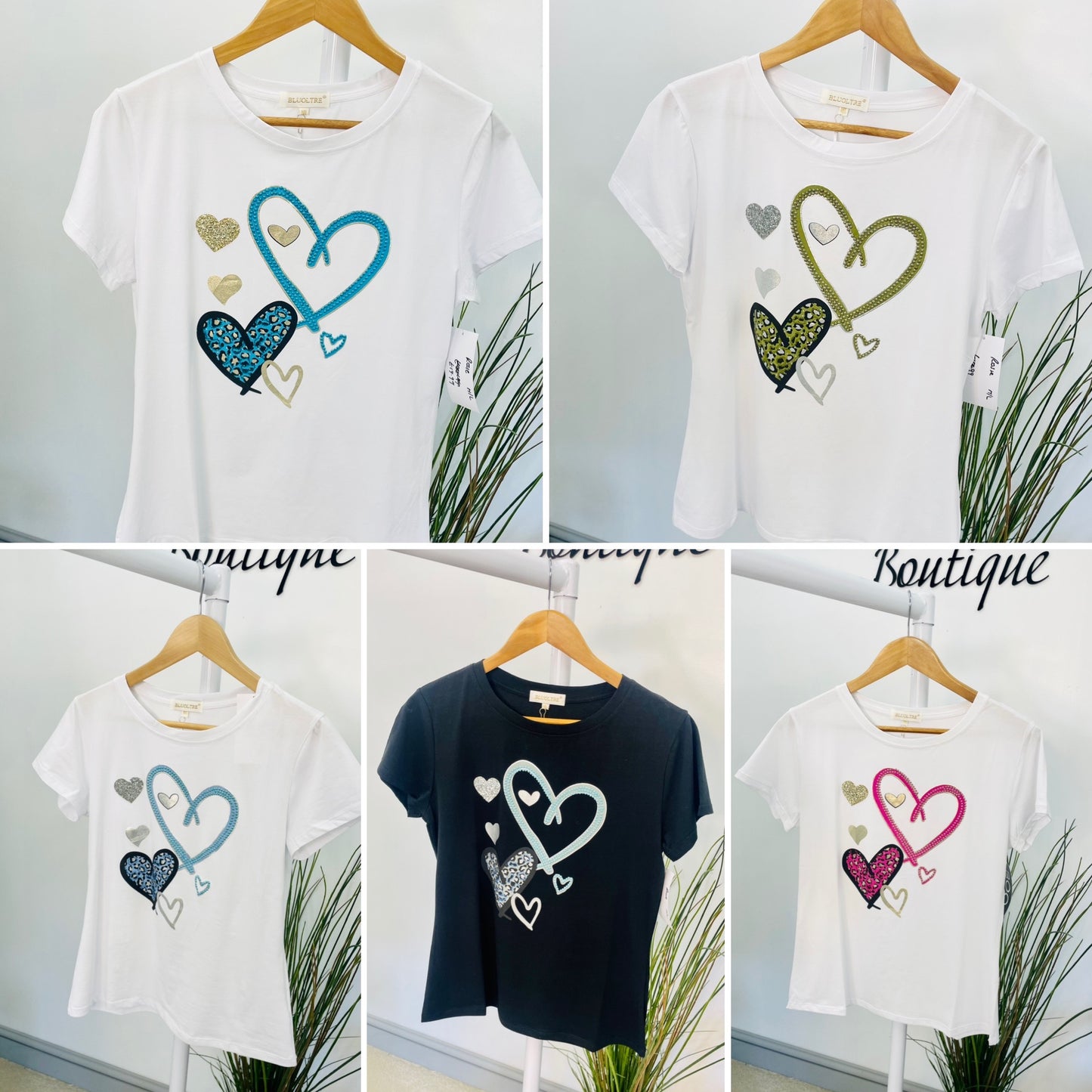 The ROSIE tee shirt - 5 colours