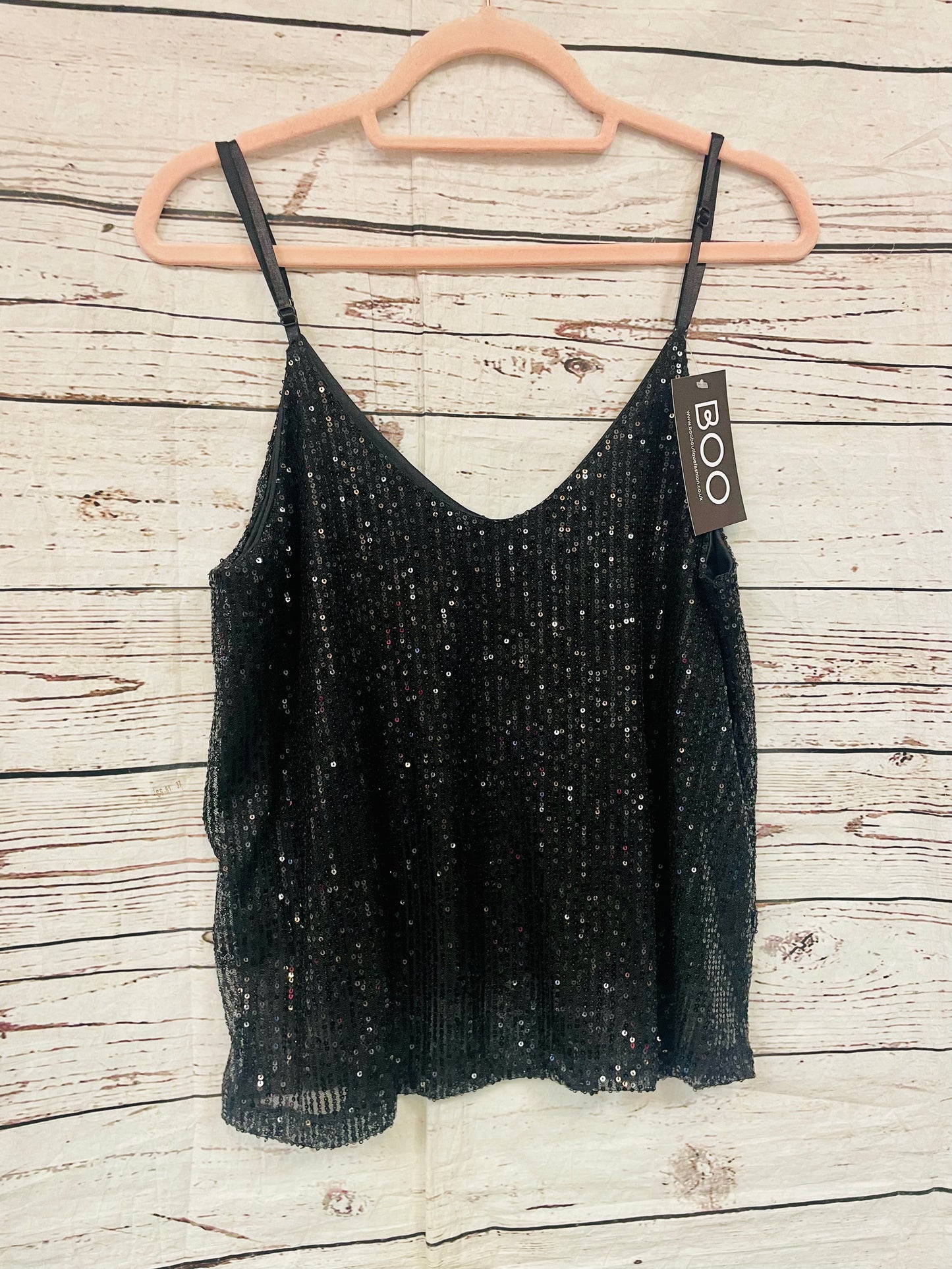 The SHARON sequin cami top - 4 colours