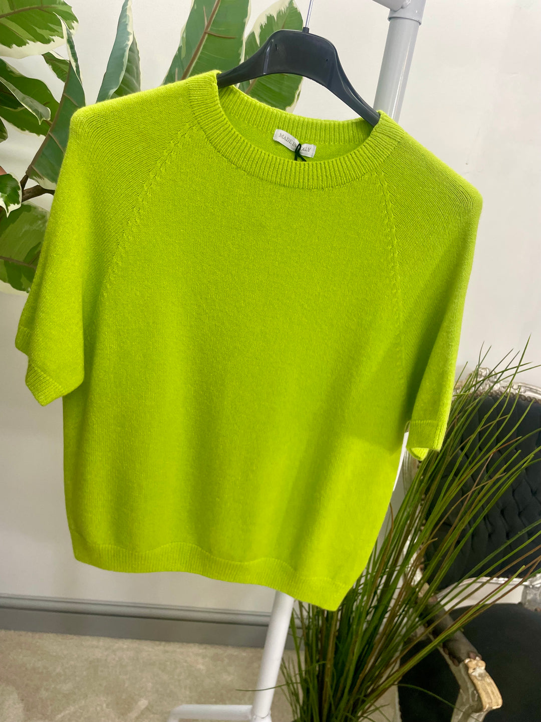 LADIES SOFT KNIT SHORT SLEEVE AUTUMN JUMPER 