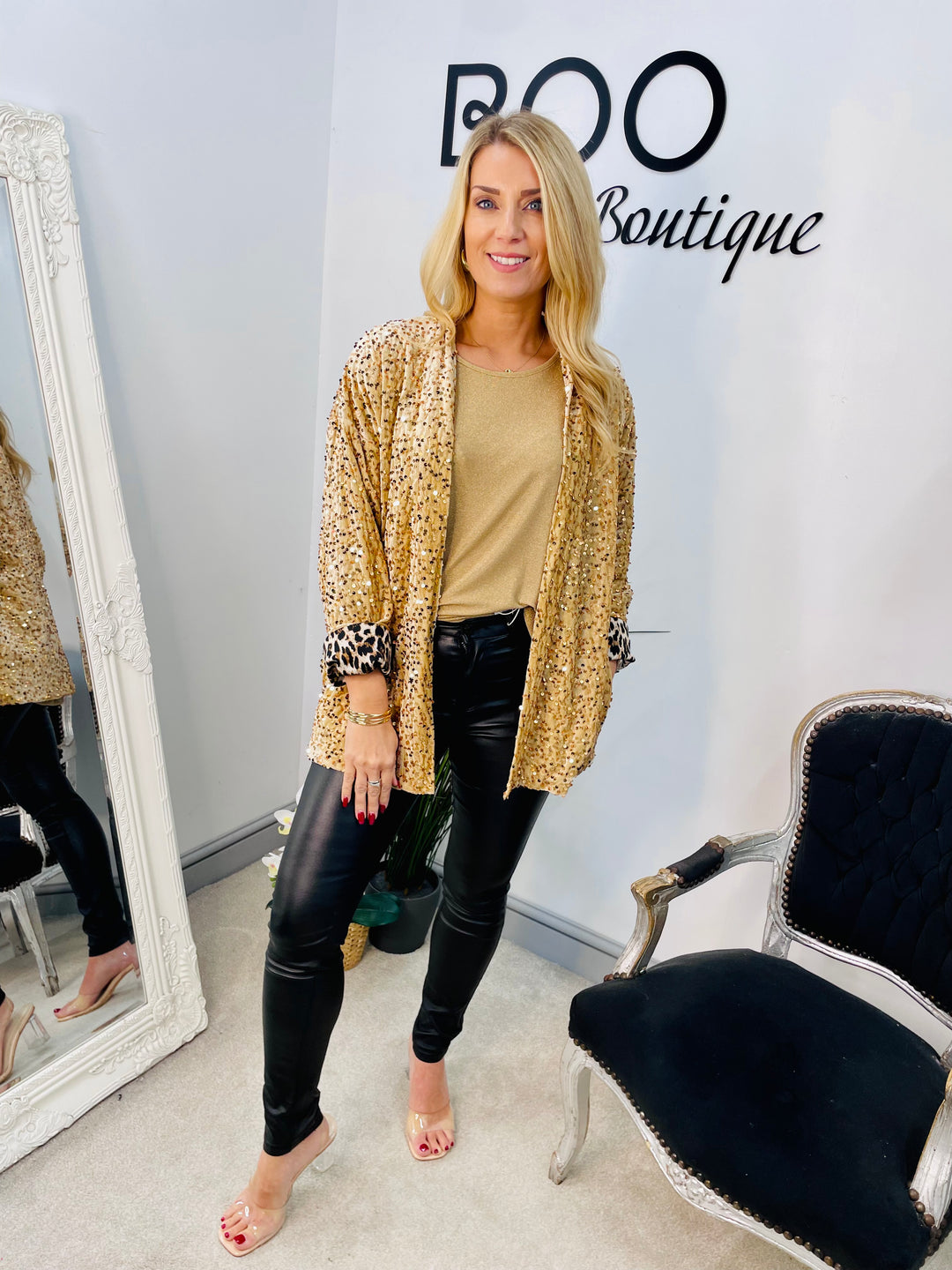 The MERRY sequin kimono jacket - 5 colours