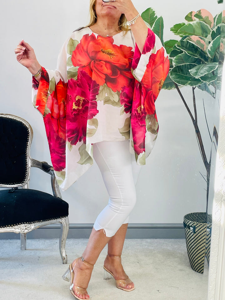 The CADIZ floaty top - 6 colours