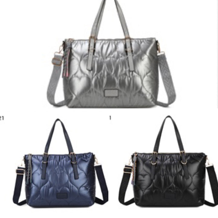 The DASHER padded tote bag - 3 colours