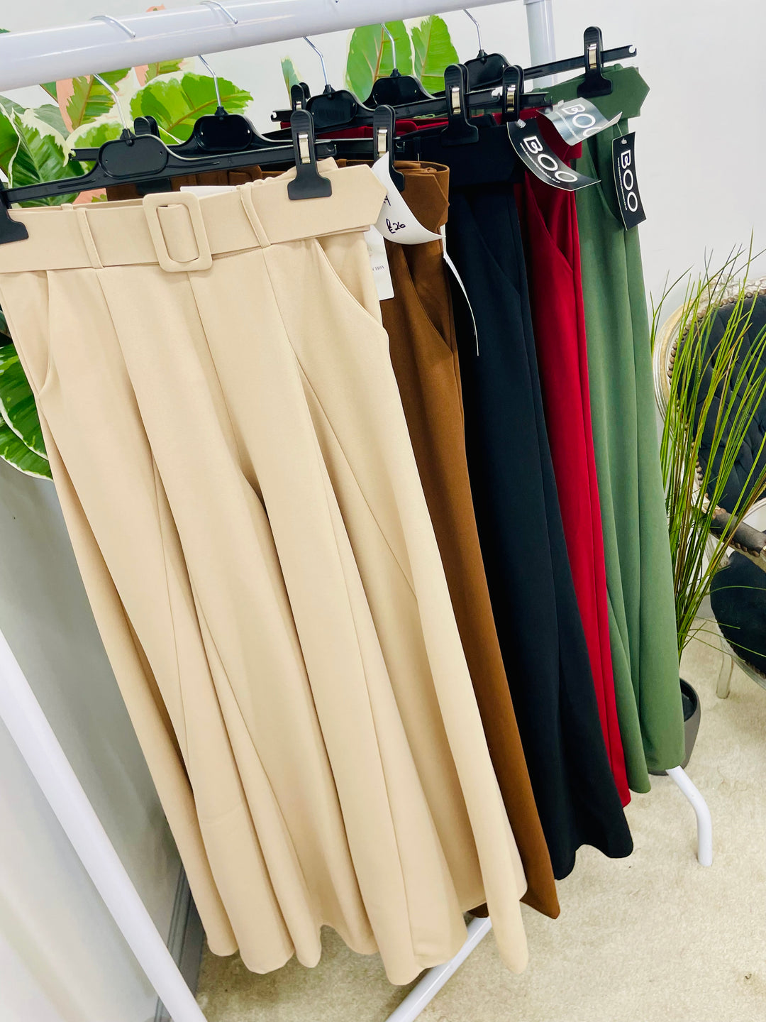 The CARLY wide leg trousers - 5 colours
