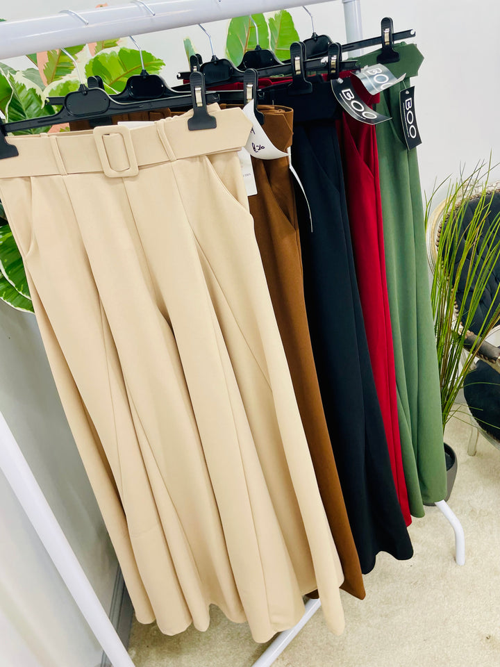 The CARLY wide leg trousers - 5 colours
