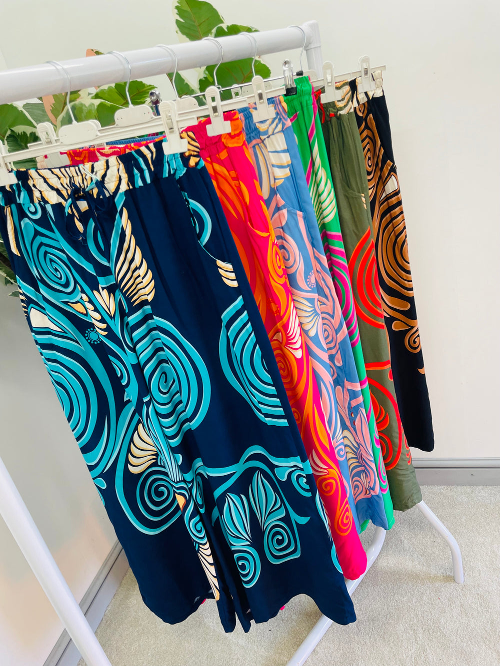 LADIES WOMENS  WIDE LEG PALAZZO PANTS TROUSERS 
