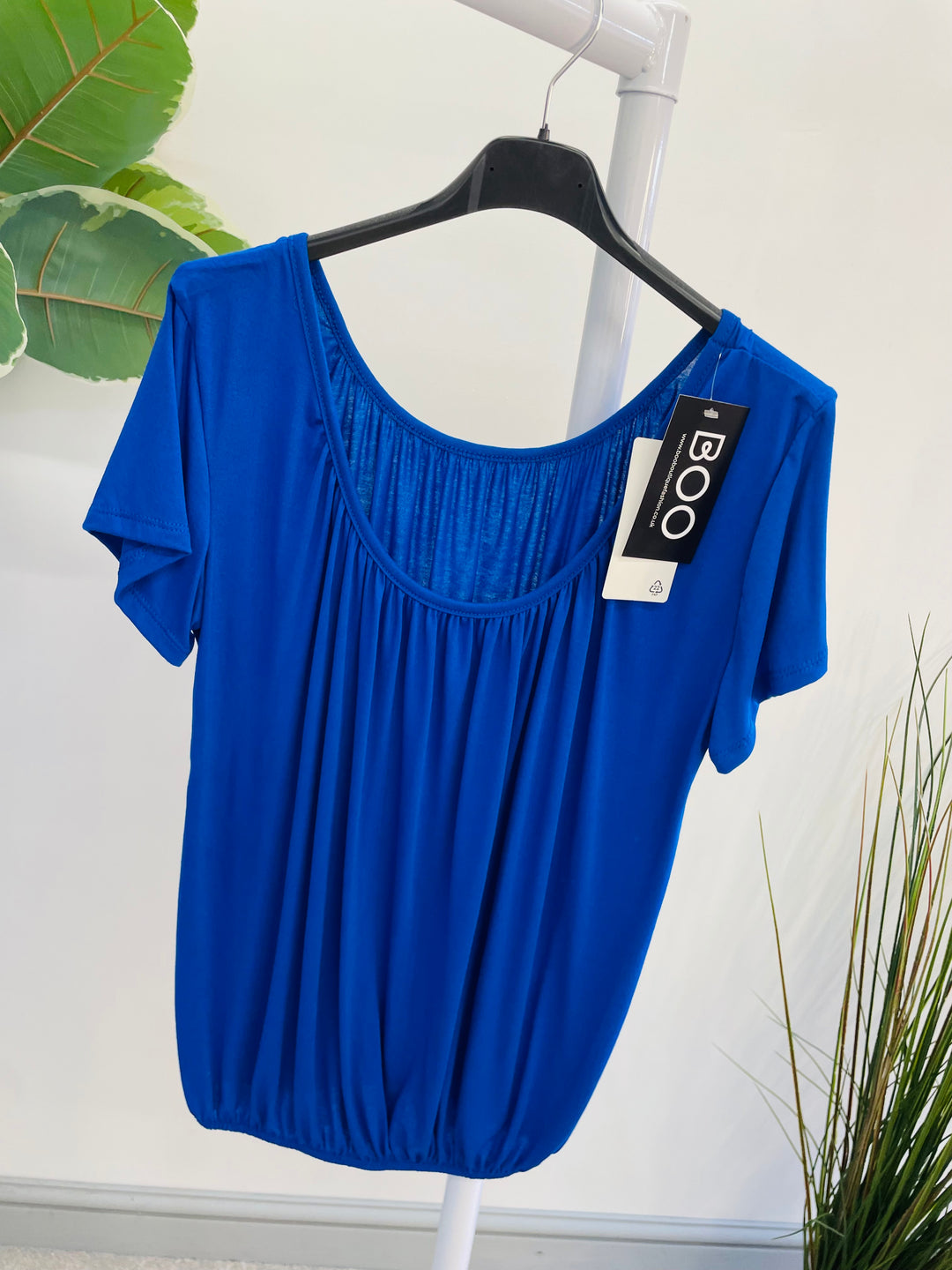 LADIES LOOSE FIT BUBBLE T TEE SHIRT