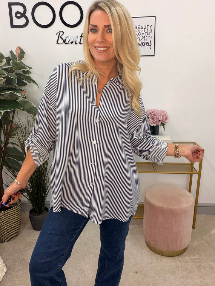 The PEACHES pinstripe shirt - 3 colours
