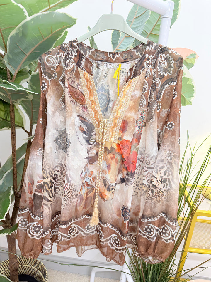 The PERRI blouse - 2 colours