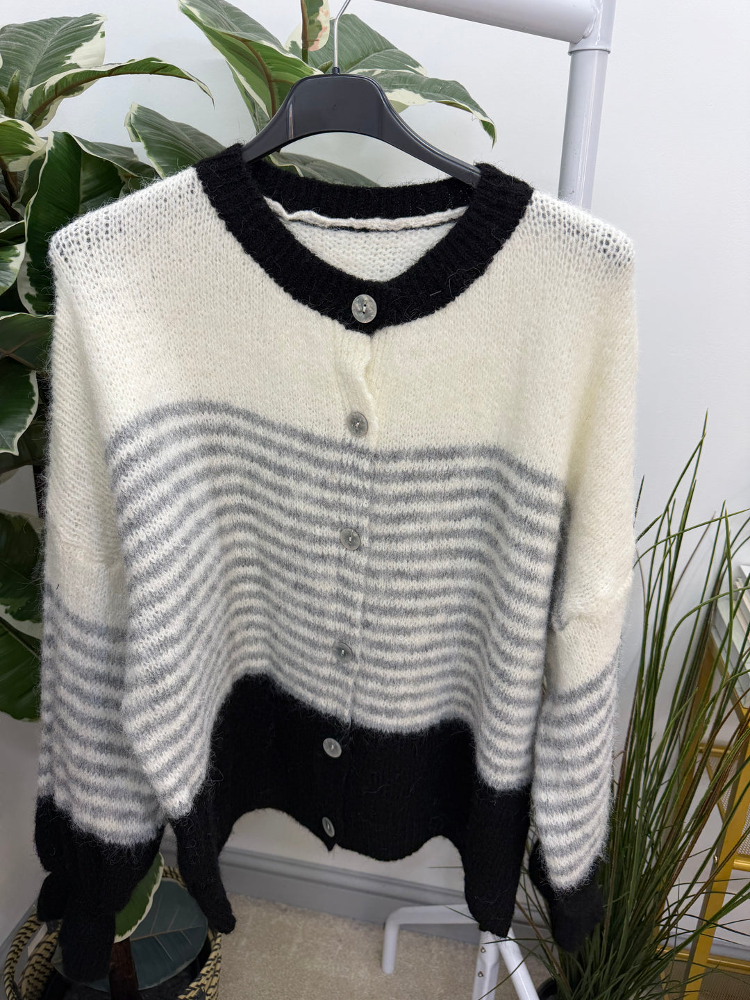 The SANDY stripe cardigan - 4 colours