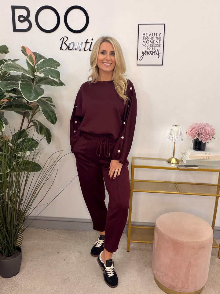 The LOTTIE scuba trouser Co ord suit - 4 colours