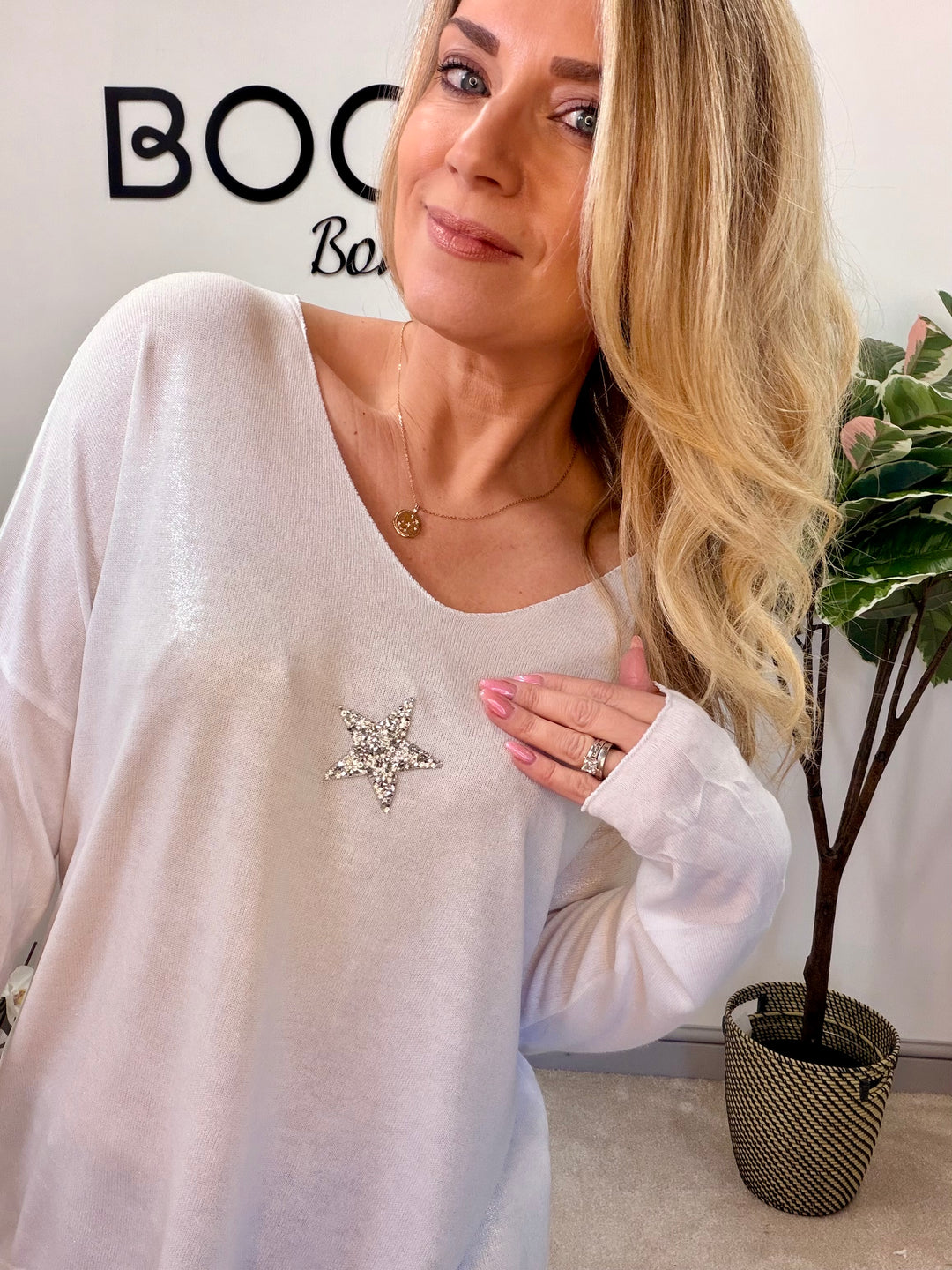 LADIES FASHION FINE KNIT TOP - WHITE, YELLOW, MINT, PINK, LIME