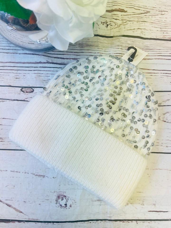 The PRESSIE sequin beanie hat - 4 colours